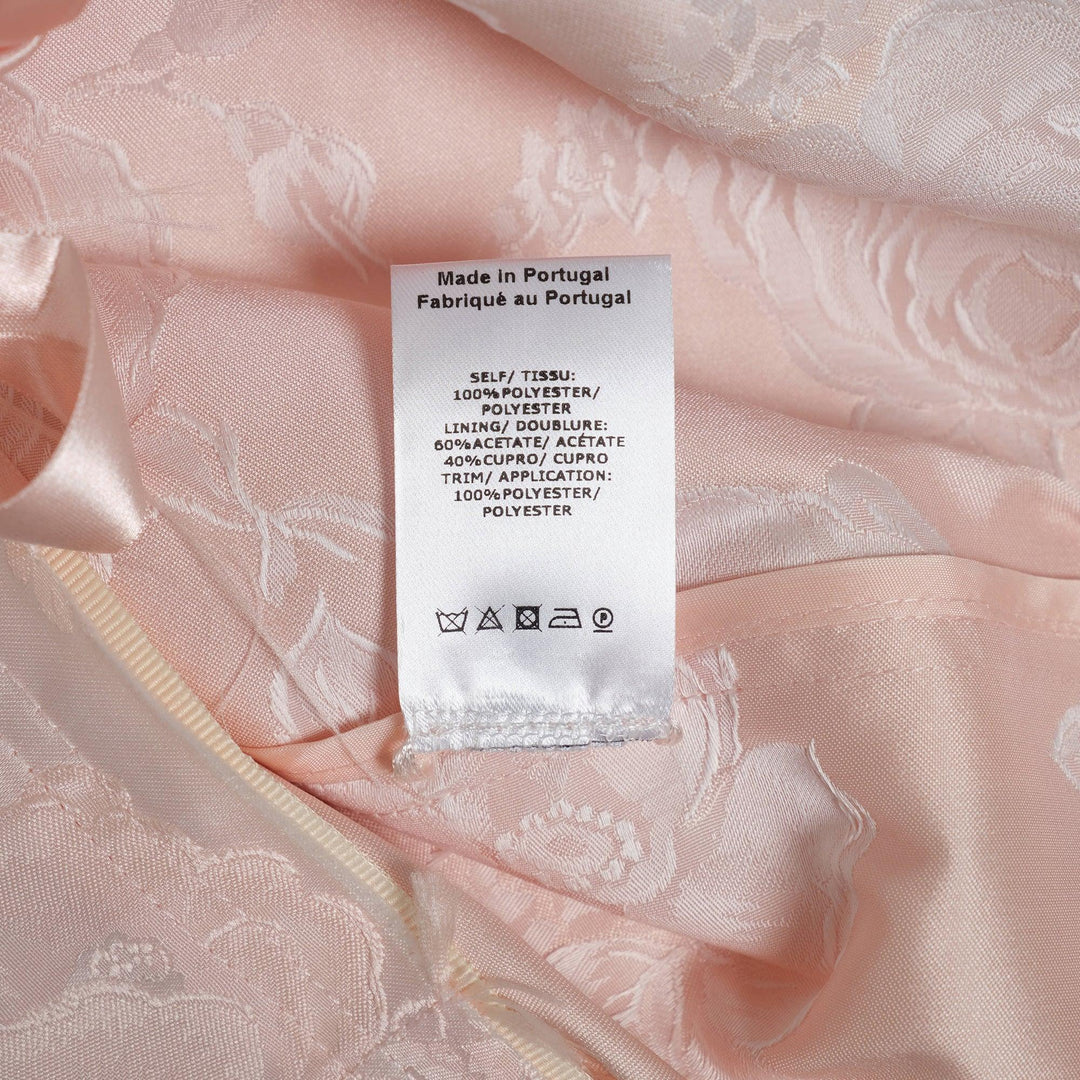 Club21 - Simone Rocha - Unraveling Ribbon Brocade Top - BLOUSES - Pink