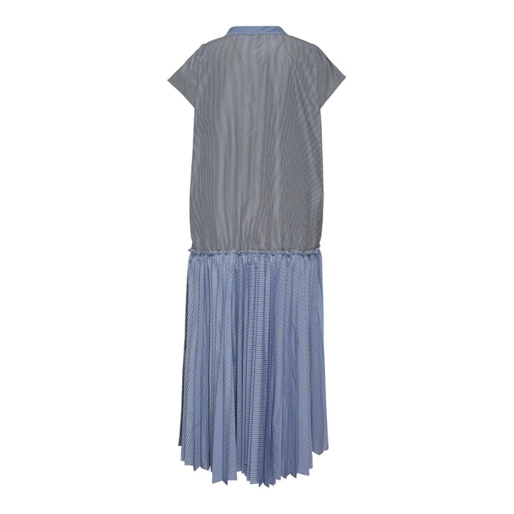 Club21 - Sofie D'Hoore - Cap Sleeve Drop Waist Fun Mix Dress - WOVEN DRESSES - Grey