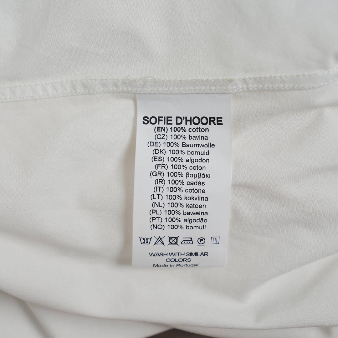 Club21 - Sofie D'Hoore - Long Sleeve Shirt With Big Pocket - BLOUSES - Off-White