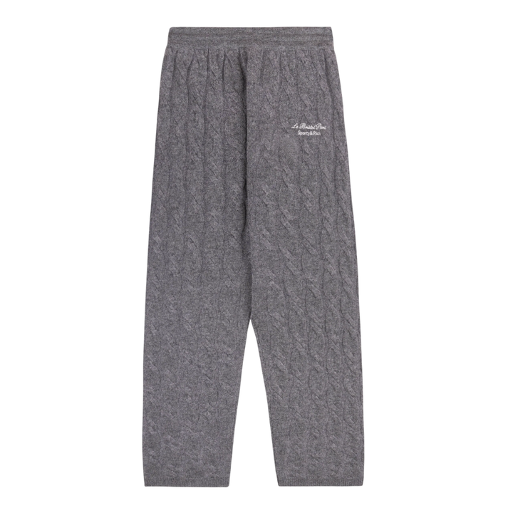 Faubourg Cableknit Wool Cashmere Pants