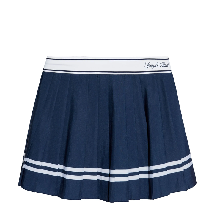 Vendome Script Pleated Skirt