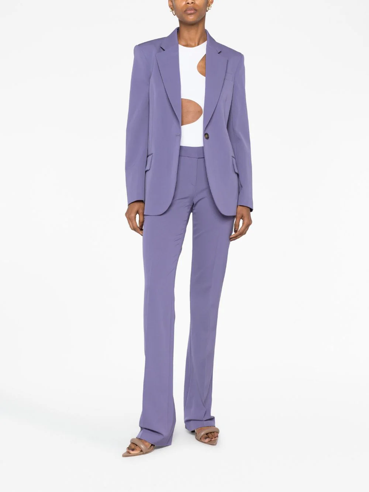 Stella McCartney Boyfriend Jacket Purple 2