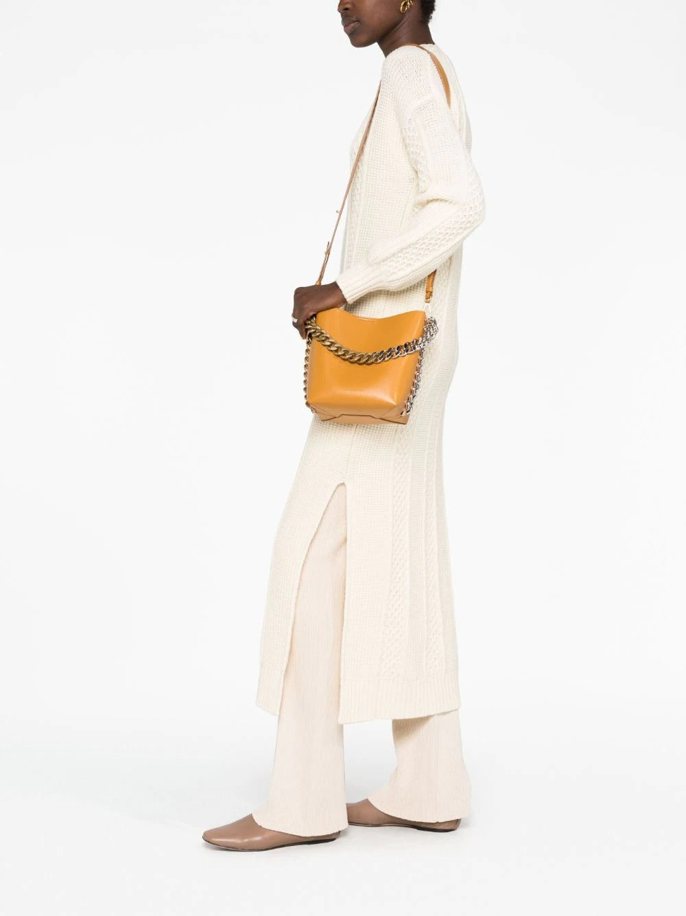 Stella-McCartney-Frayme-Bucket-Alter-Mat-Shoulder-Bag-Orange-2