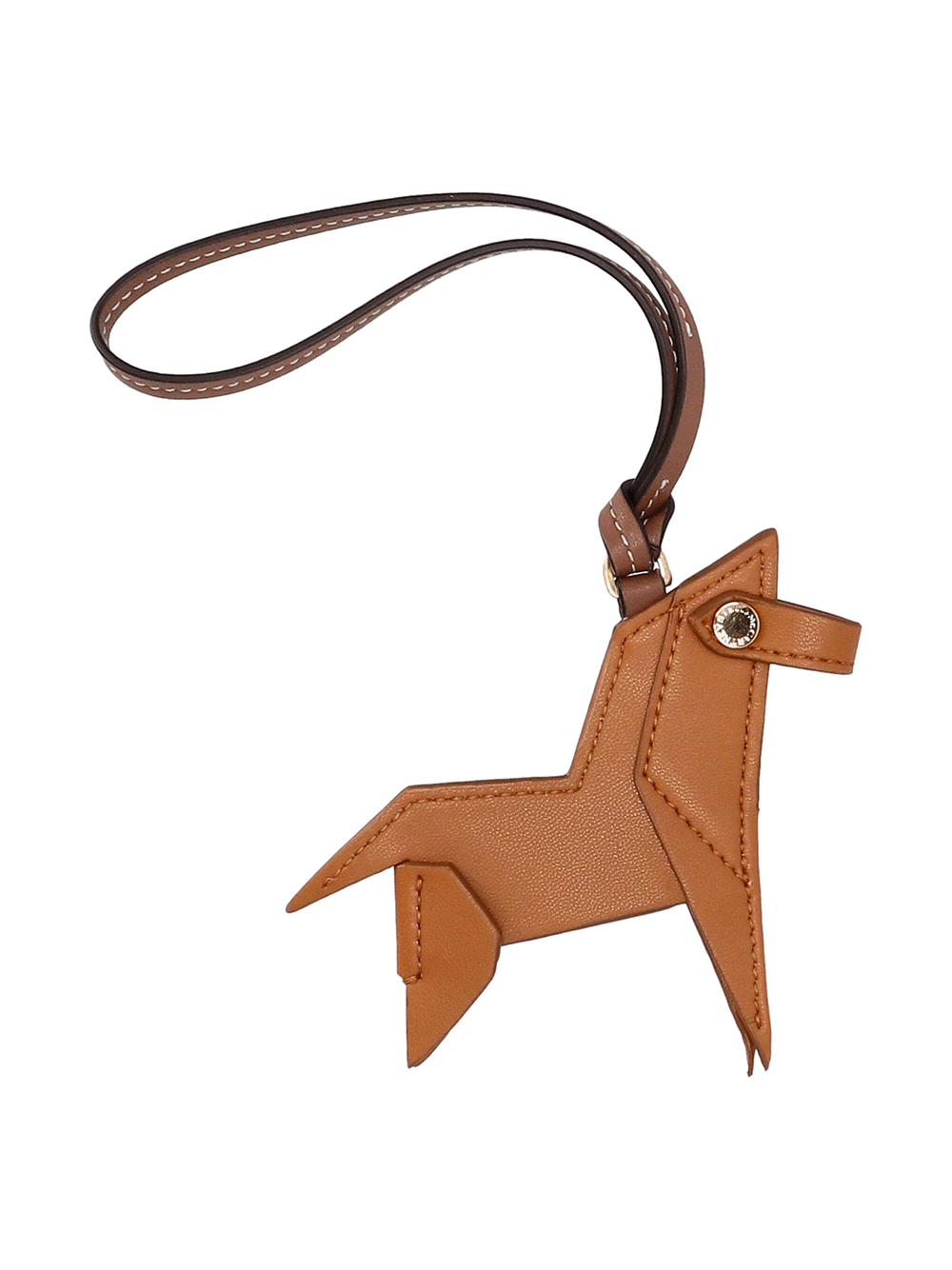 Stella-McCartney-Horse-Charm-Origami-Eco-Alter-Brown-2