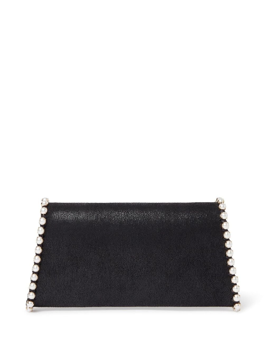 Stella-Mccartney-Pouch-Shaggy-Deer-With-Pearl-Chain-Black-2