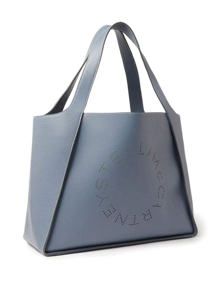 StellaMcCartney-Logo-Tote-Embossed-Grainy-Mat-Blue-3