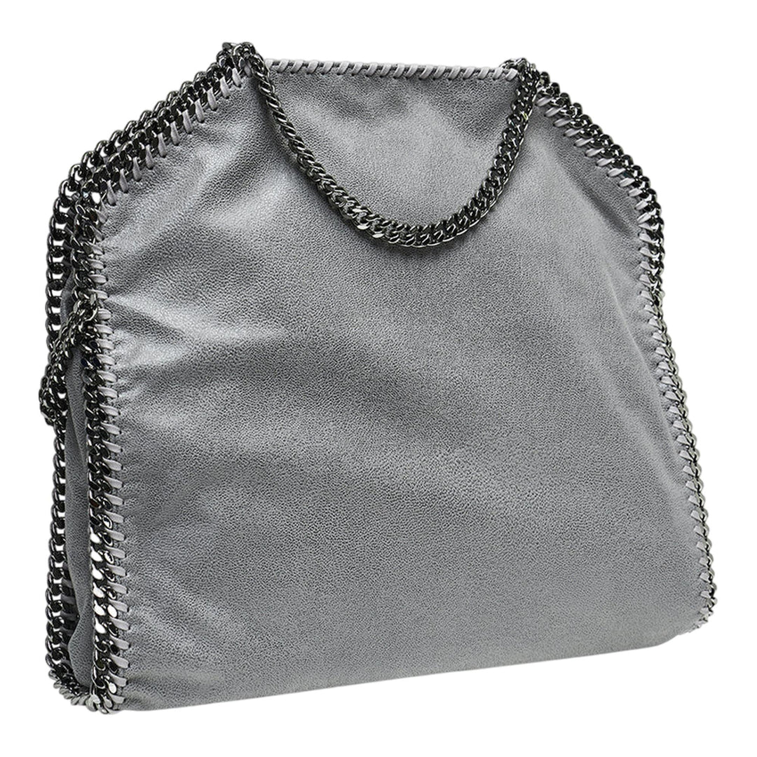 Stella McCartney 3 Chain Eco Shaggy Deer Tote Light Grey 2