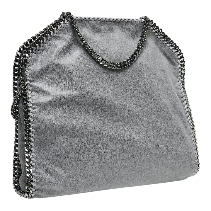 Stella McCartney 3 Chain Eco Shaggy Deer Tote Light Grey 2
