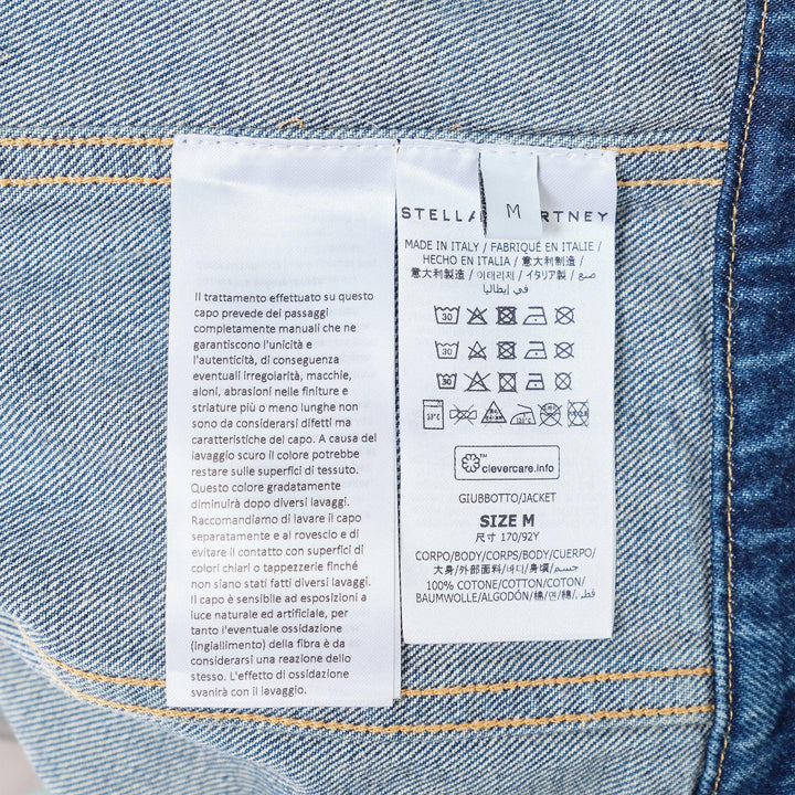 Club21 - Stella McCartney - Dark Blue Button Up Denim Jacket - BLOUSON - Blue