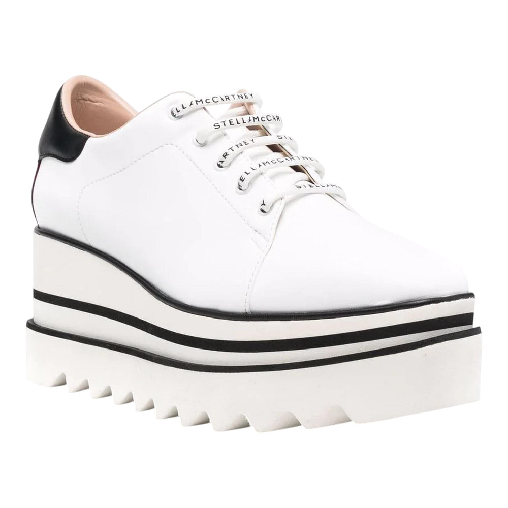 Stella McCartney Elyse Eco Alter Mat Flatforms White 2