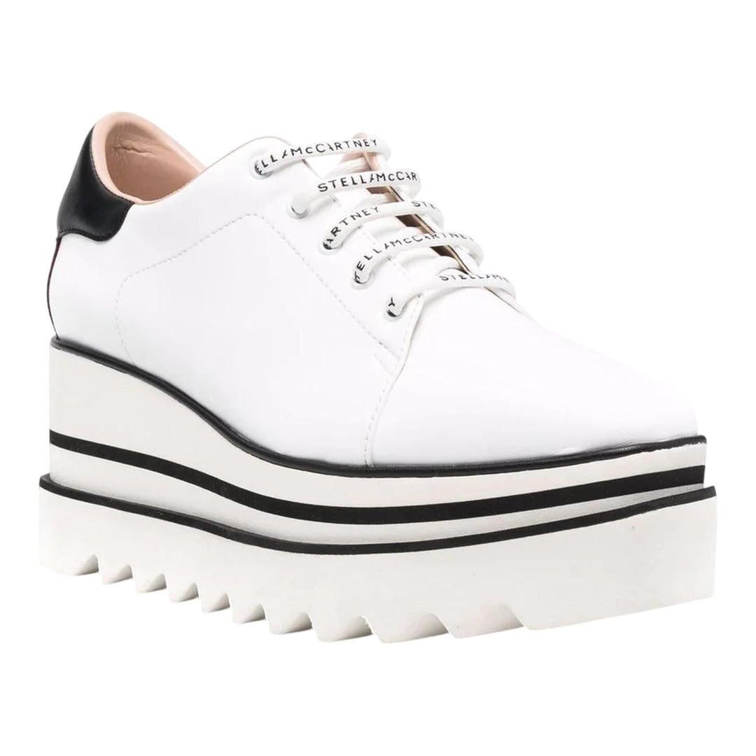 Stella McCartney Elyse Eco Alter Mat Flatforms White 2