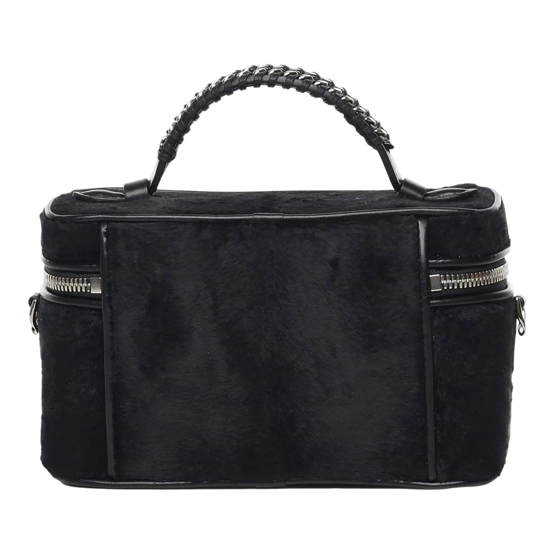 Club21 - Stella McCartney - Falabella Vanity Case Brushed - CROSS BODY - Black