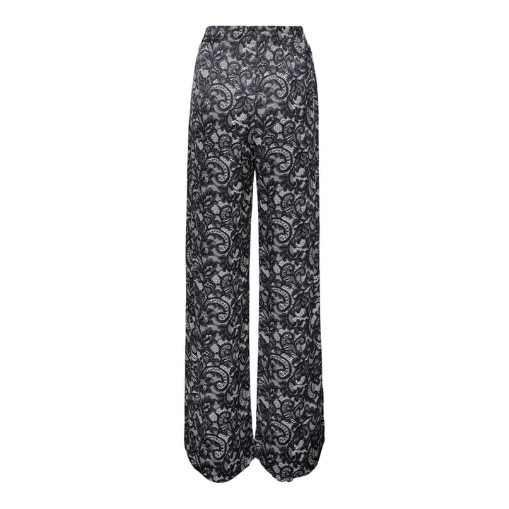 Club21 - Stella McCartney - Lace Print PJ Trousers - PANTS - Black