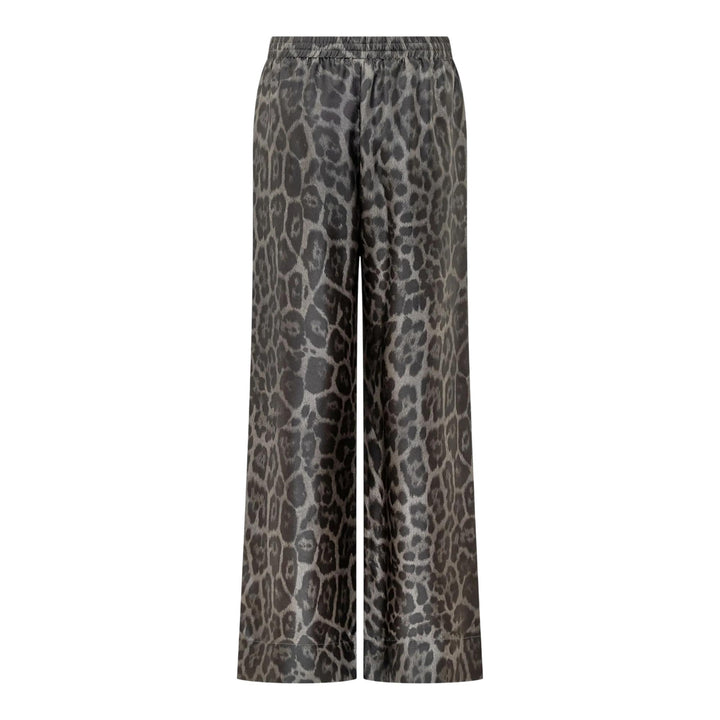 Club21 - Stella McCartney - Leopard Pajama Trousers - PANTS - Grey