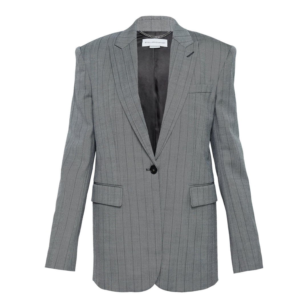 Club21 - Stella McCartney - Pinstripe Jacket - JACKETS - Grey