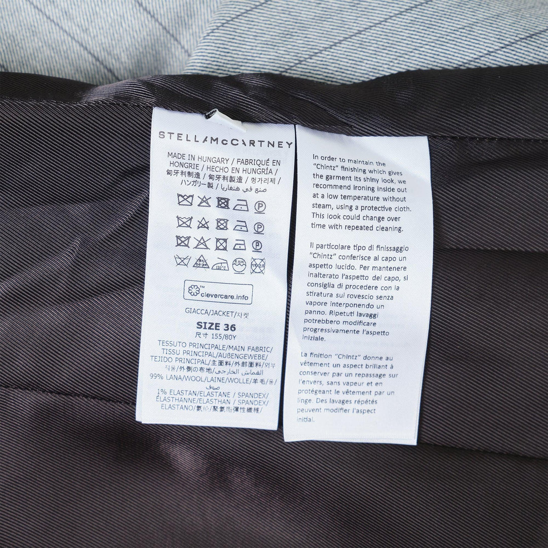 Club21 - Stella McCartney - Pinstripe Jacket - JACKETS - Grey