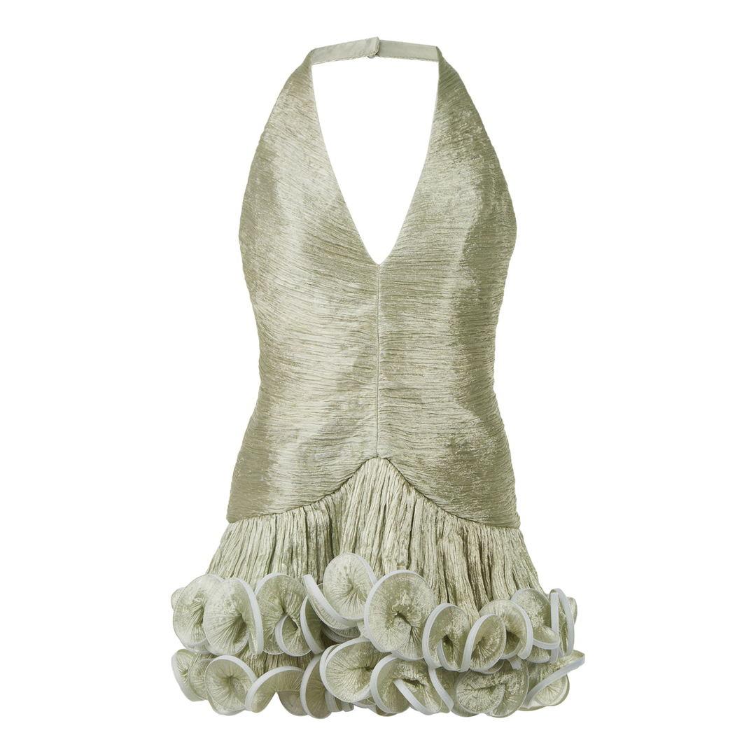 Ms. Tutu V Neck Mini Dress