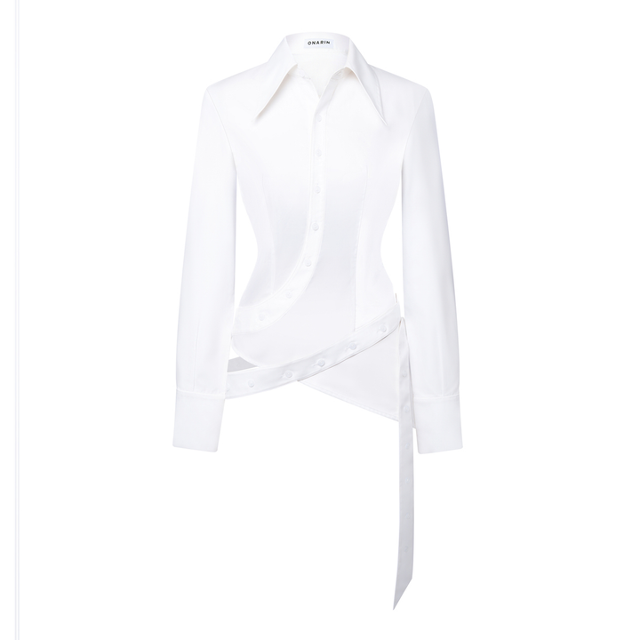 Wrap Button Shirt