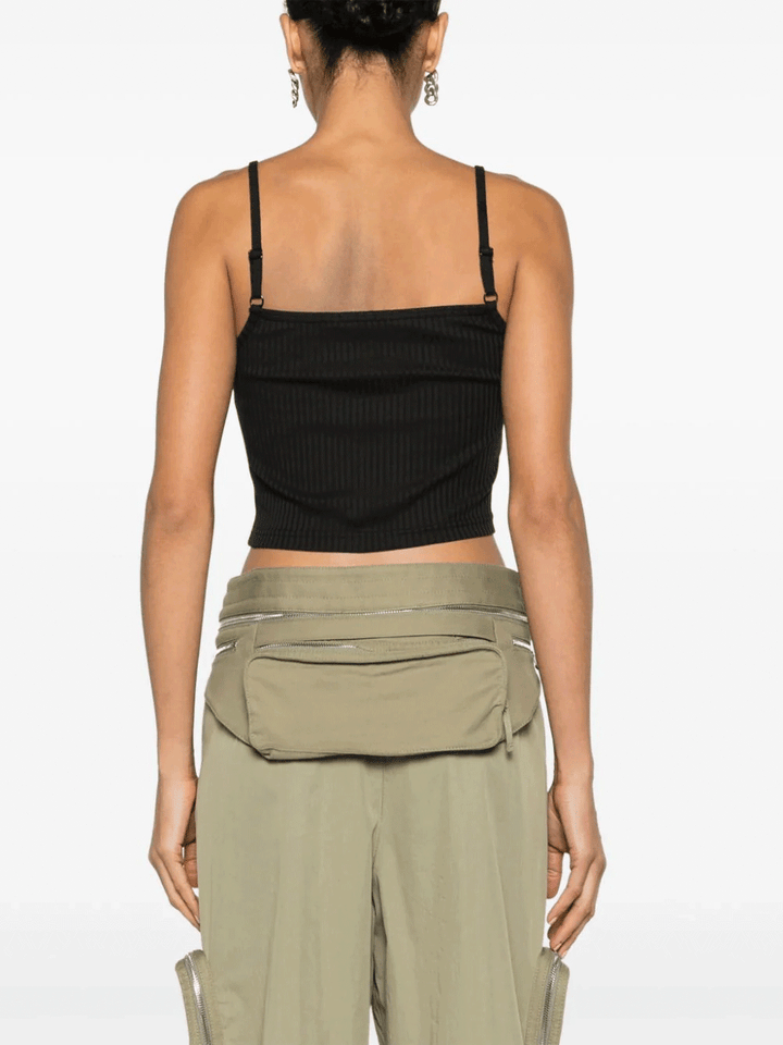 T-By-Alexander-Wang-Cami-Top-With-Skinny-Woven-Label-Black-4