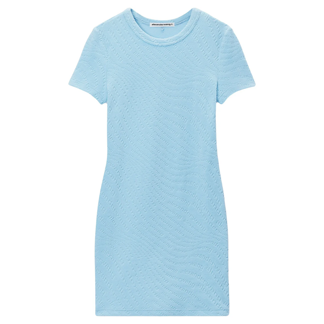 Crew Neck Short Sleeve Dress