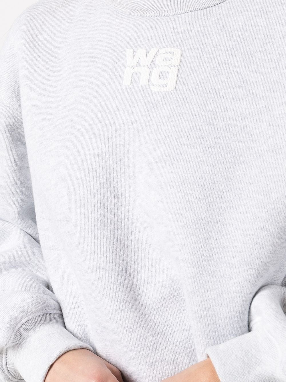 T-By-Alexander-Wang-Essential-Terry-Crew-Sweatshirt-Grey-5