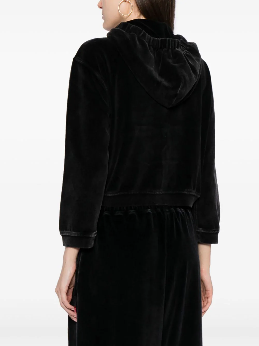 T-By-Alexander-Wang-Shrunken-Zip-Up-Hoodie-Black-4