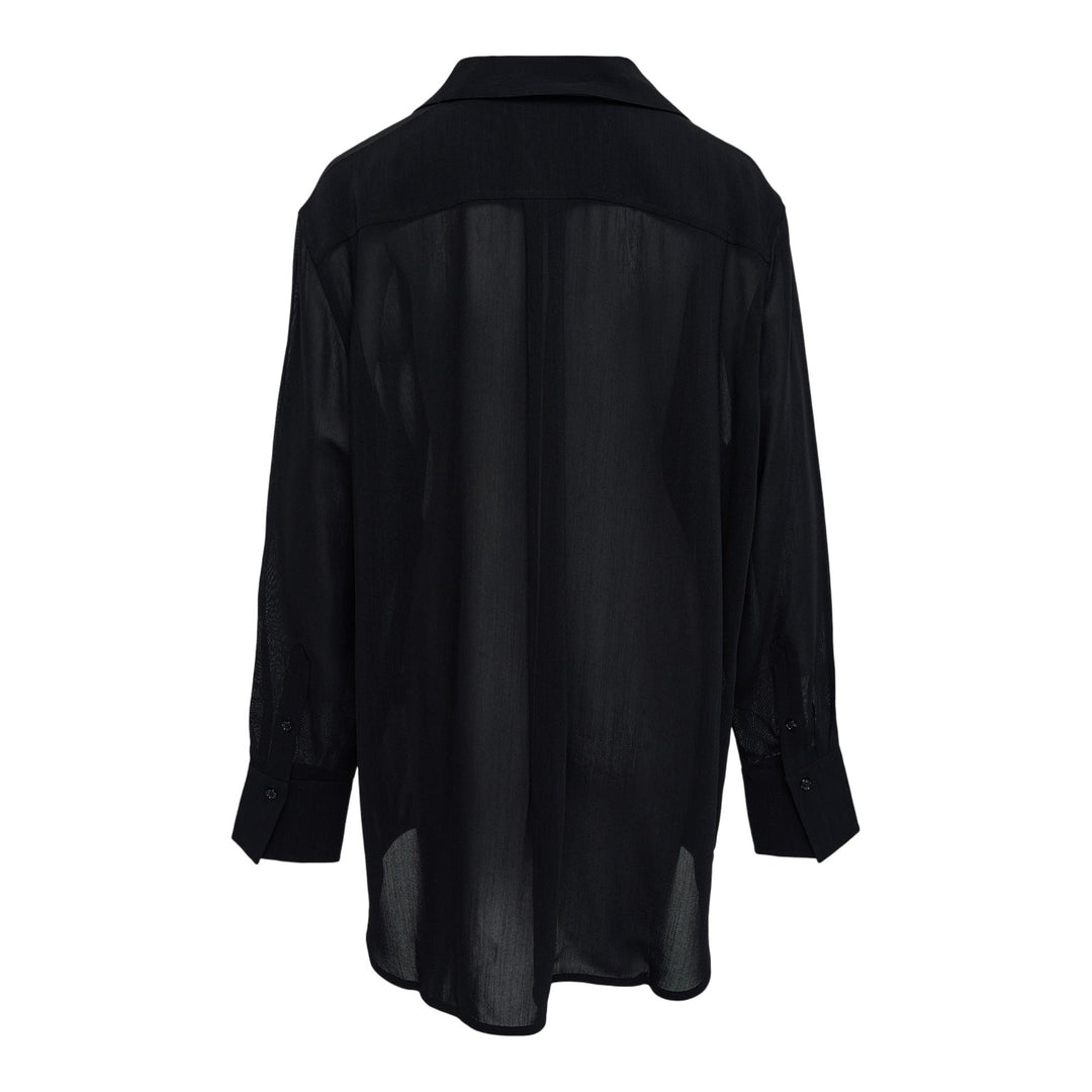 Club21 - TOTEME - Long Scarf Blouse - WOVEN TOPS - Black