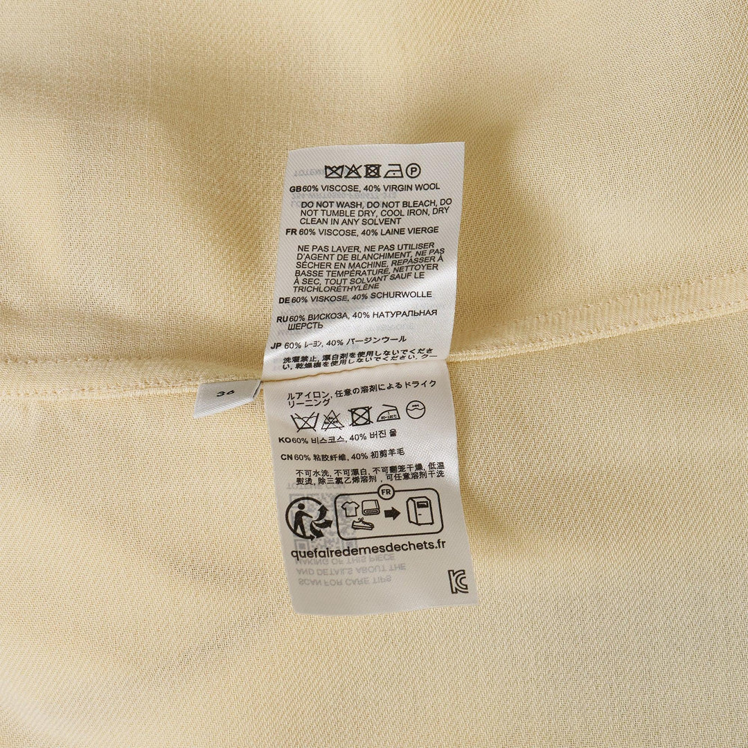 Club21 - TOTEME - Long Scarf Blouse - WOVEN TOPS - White