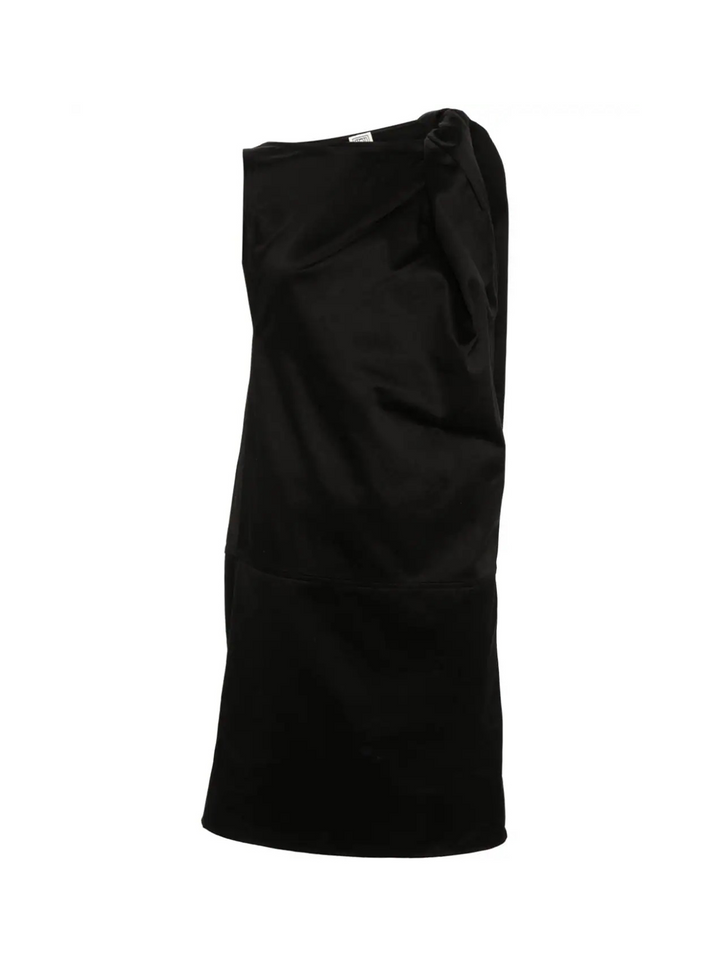 TOTEME_ShoulderTwistSatinDress_Black