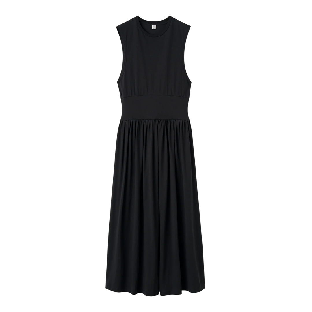 Sleeveless Cotton Tee Dress