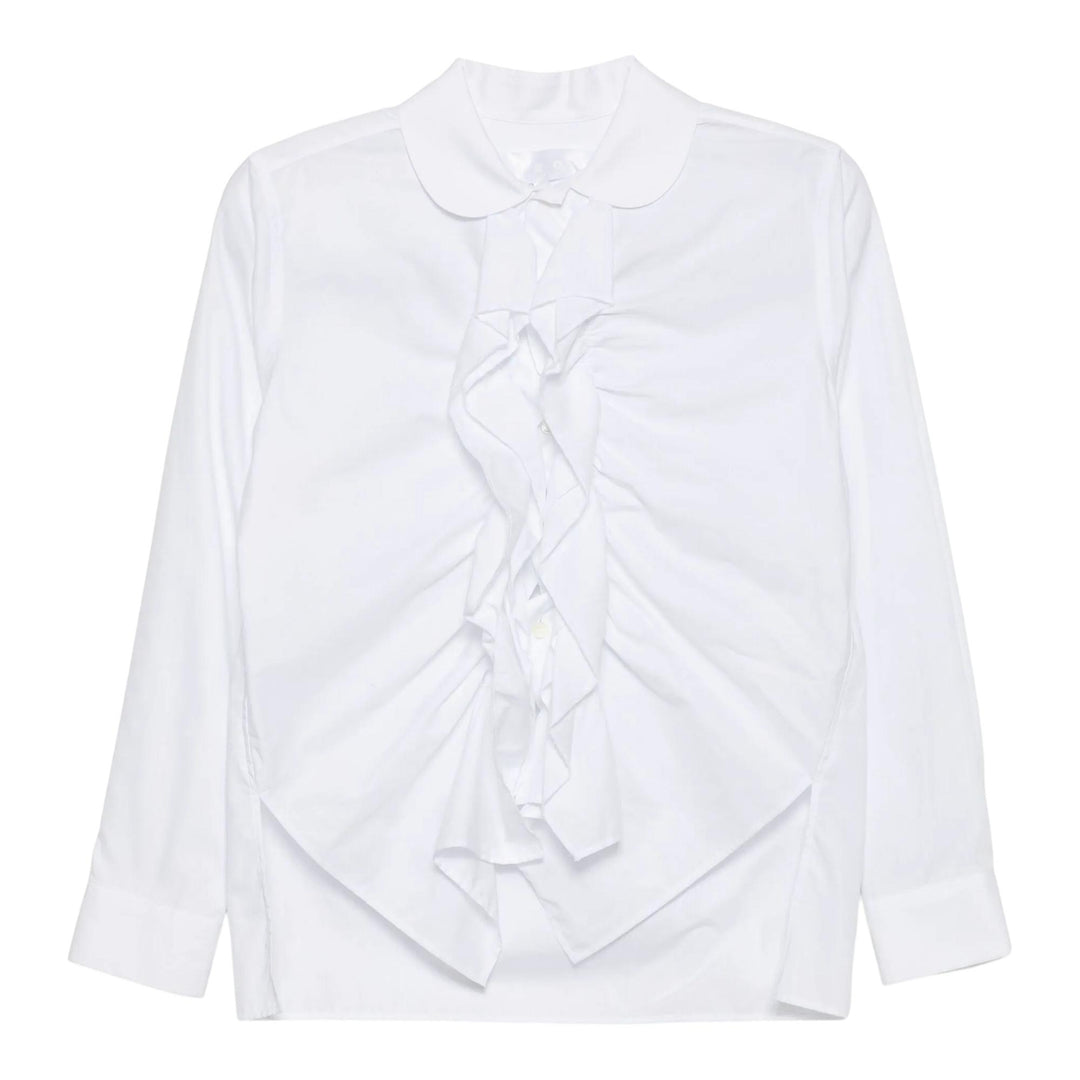 Club21 - Tao - Cotton Broad Shirt - SHIRTS - White