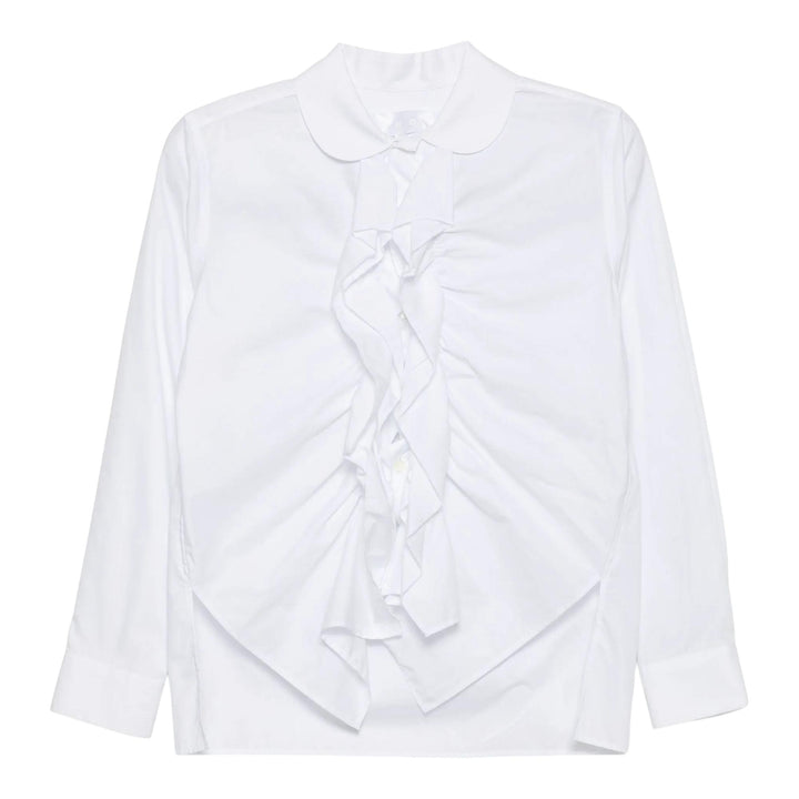 Club21 - Tao - Cotton Broad Shirt - SHIRTS - White