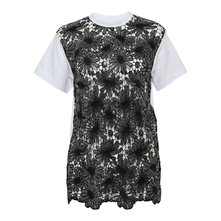 Club21 - Tao - Rayon Polyester Sequin Embroidery Tee - TEES - Multi