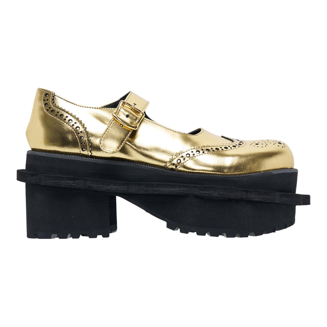 Club21 - Tao - Steer Foiled Sneakers - SNEAKERS - Gold