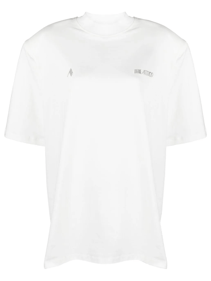 The-Attico-Kilie'-T-Shirt-White-1