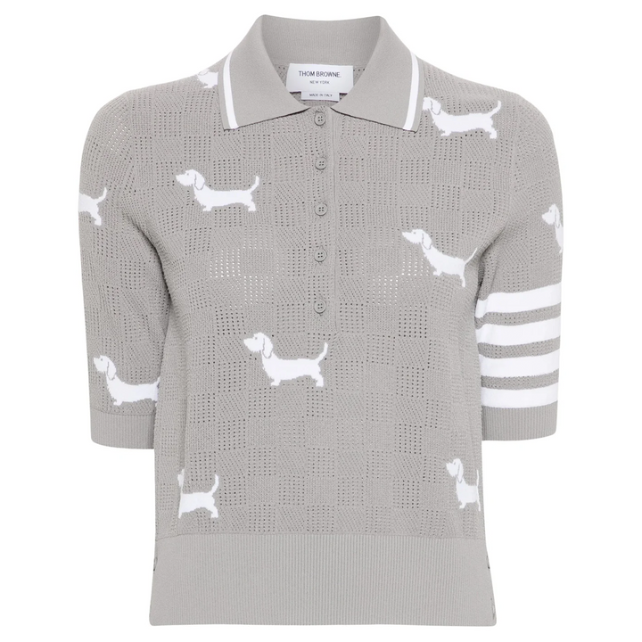 4-Bar Hector Pointelle Polo Women