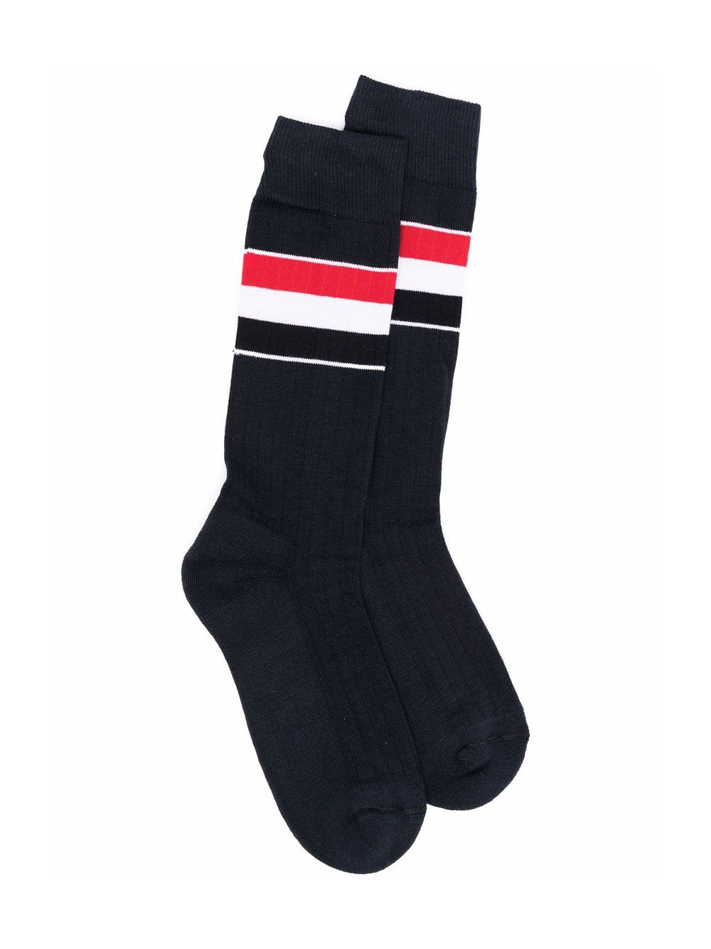 Thom-Browne-Athletic-Mid-Calf-Socks-Navy-1