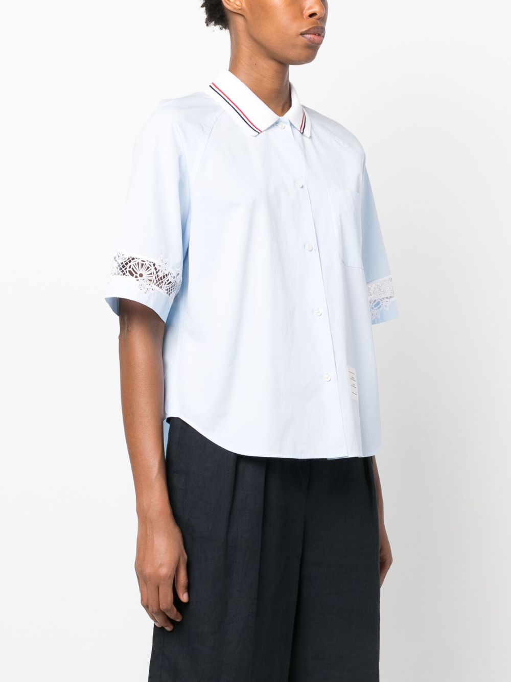 Thom-Browne-Box-Pleat-Point-Collar-Shirt-Light-Blue-3