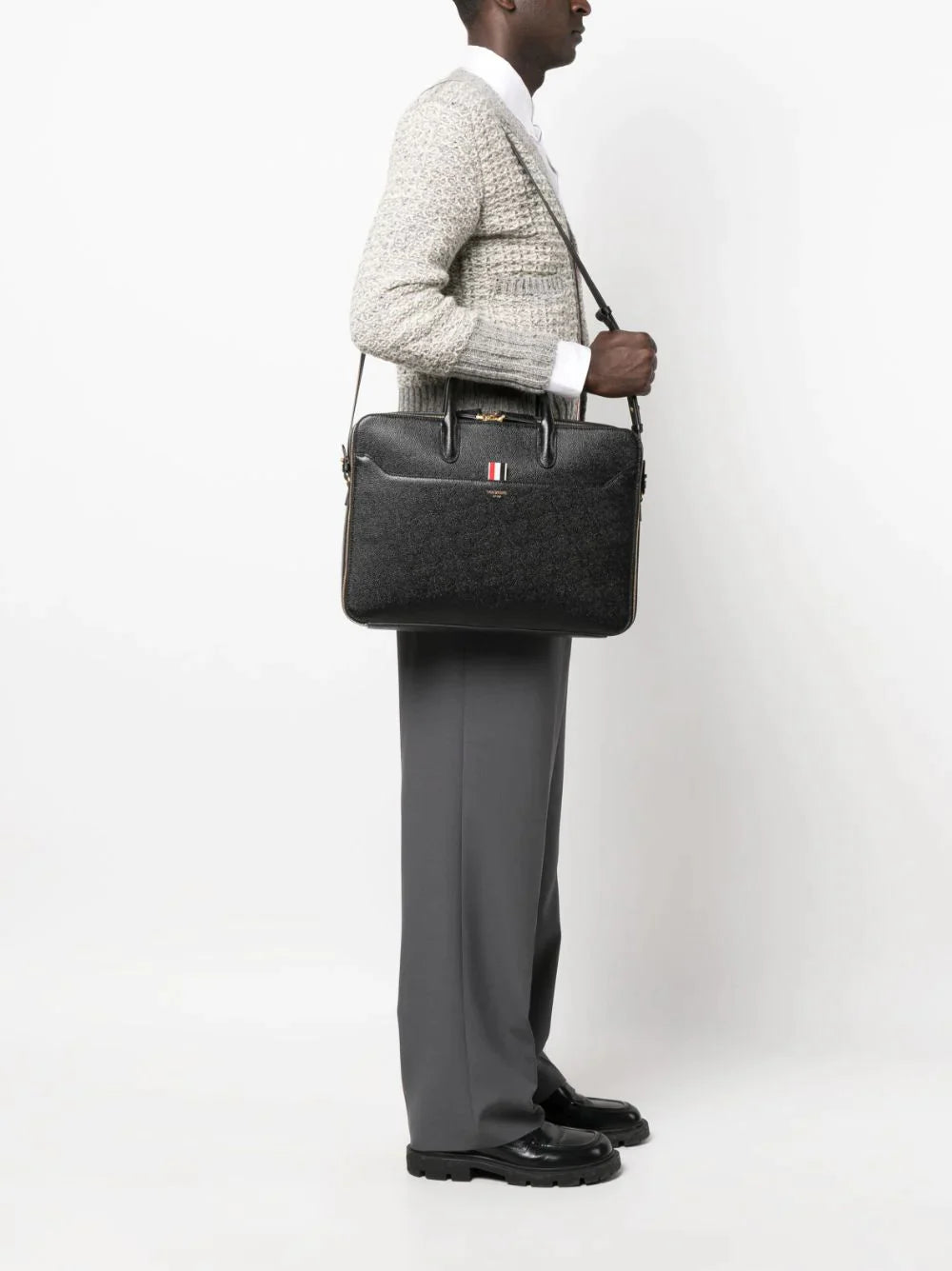Thom-Browne-Business-Bag-With-Double-Compartment-Black-2