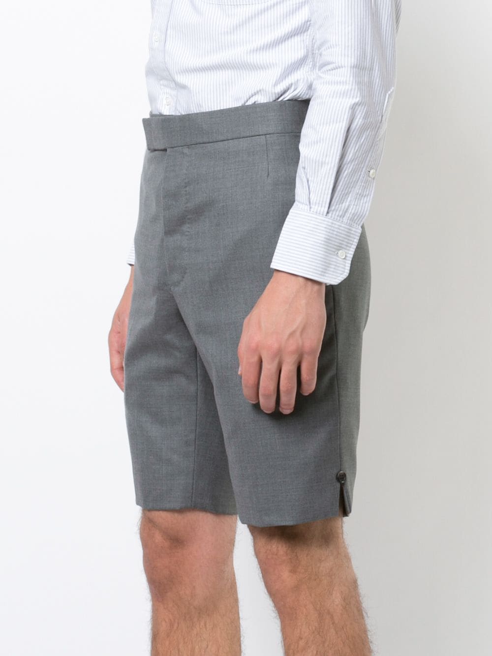 Thom Browne Classic Backstrap Shorts Grey 3