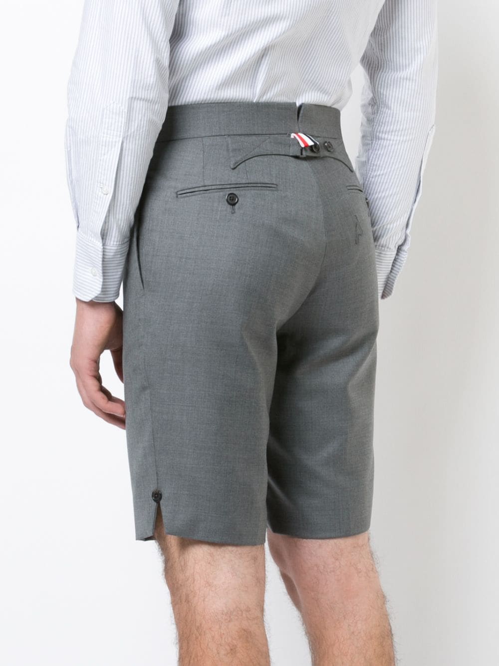 Thom Browne Classic Backstrap Shorts Grey 4