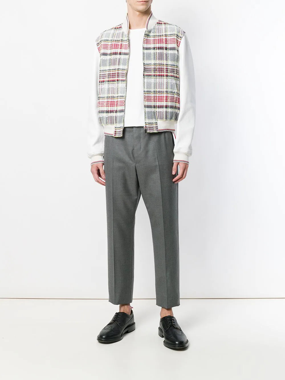 Thom Browne Classic Backstrap Trousers Grey 2