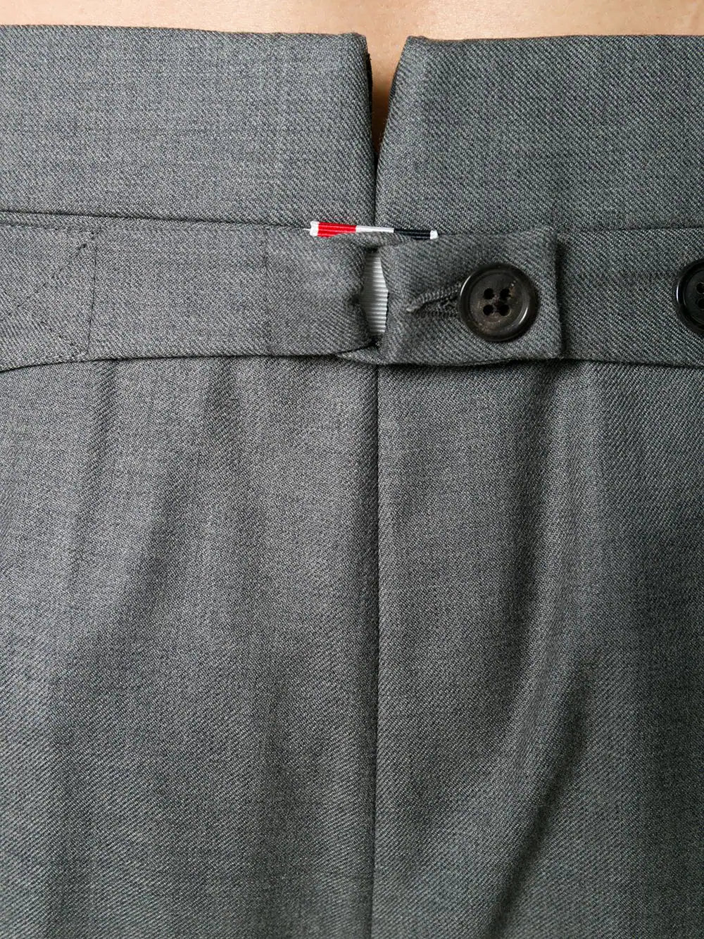 Thom Browne Classic Backstrap Trousers Grey 5