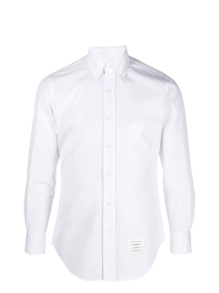 Thom Browne Classic Long Sleeve Button Down Shirt White 1