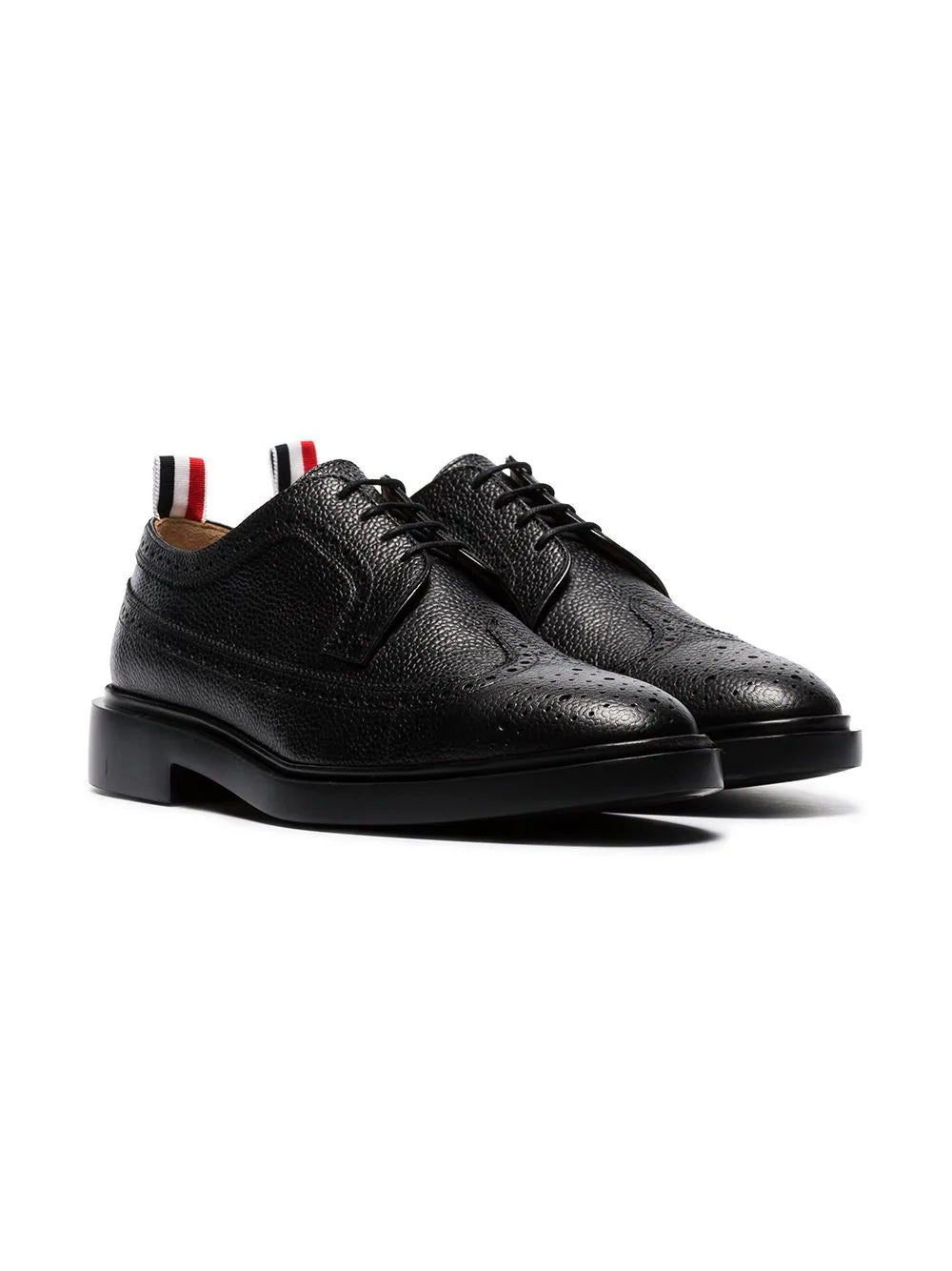 Thom Browne Classic Longwing Brogue Shoes Black 2