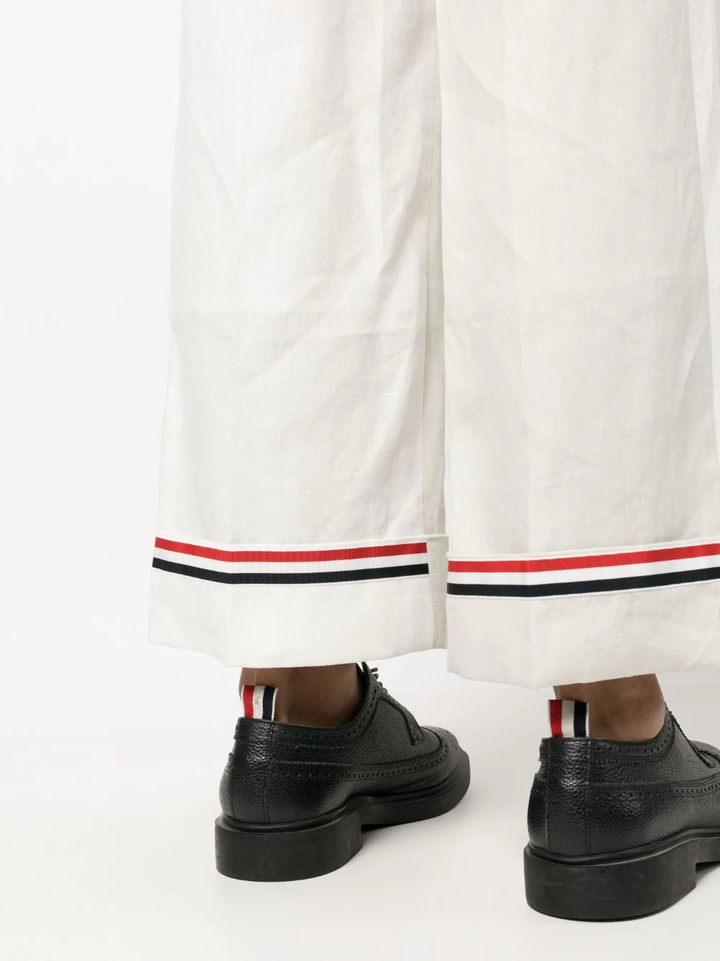 Thom-Browne-Classic-Rise-Side-Tab-Single-Pants-Off-White-5