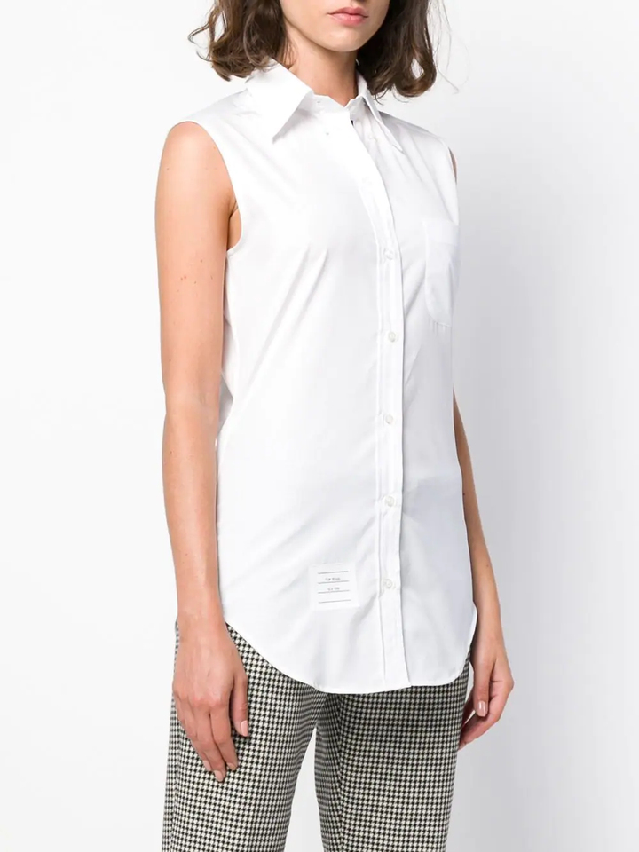 Thom-Browne-Classic-Sleeveless-Point-Collar-Top-White-3