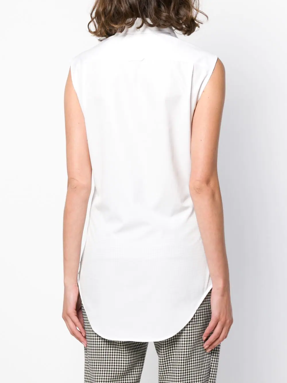 Thom-Browne-Classic-Sleeveless-Point-Collar-Top-White-4