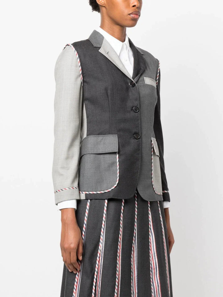 Thom-Browne-Classic-Sportcoat-With-Patch-Pocket-Charcoal-3