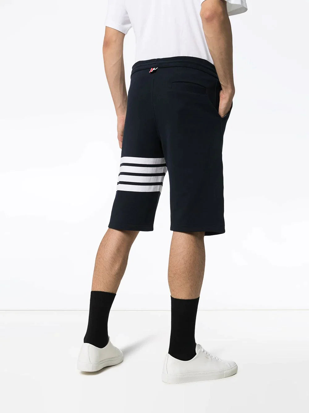 Thom-Browne-Classic-Sweat-Shorts-Navy-4